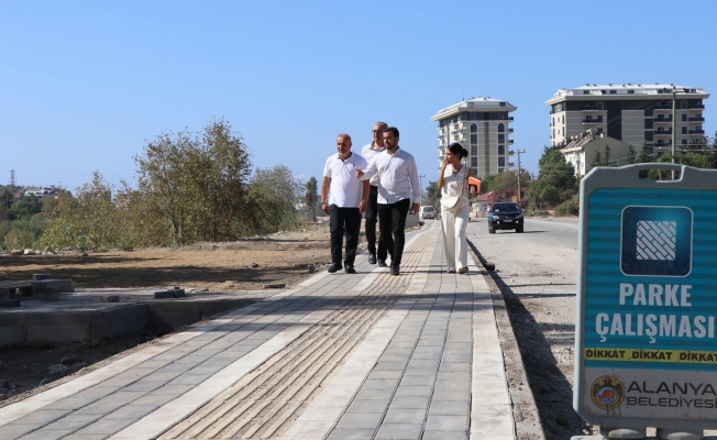 Demirtaş Mahallesi'nde yatırımlar denetlendi