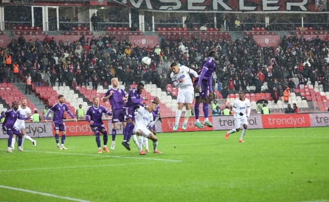 Karadeniz'de galibiyeti kaçırdık: 1-1