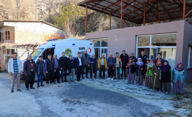 Alanya Belediyesi Evde Bakım hizmetiyle halkın yanında