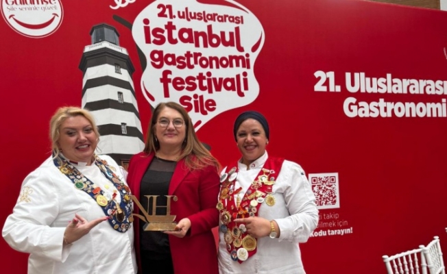 İstanbul Gastronomi Festivali'nden Alanya Belediyesi'ne ödül