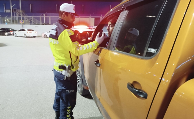 Alanya’da 10 araç trafikten men edildi