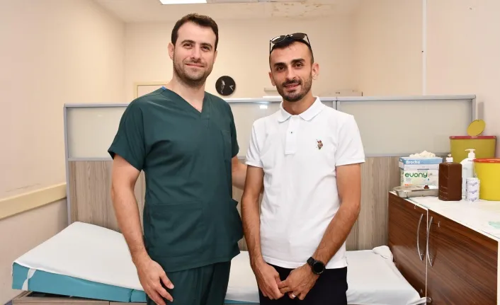 Akciğeri sönen hasta ameliyatla sağlığına kavuştu Akciğeri sönen hasta ameliyatla sağlığına kavuştu