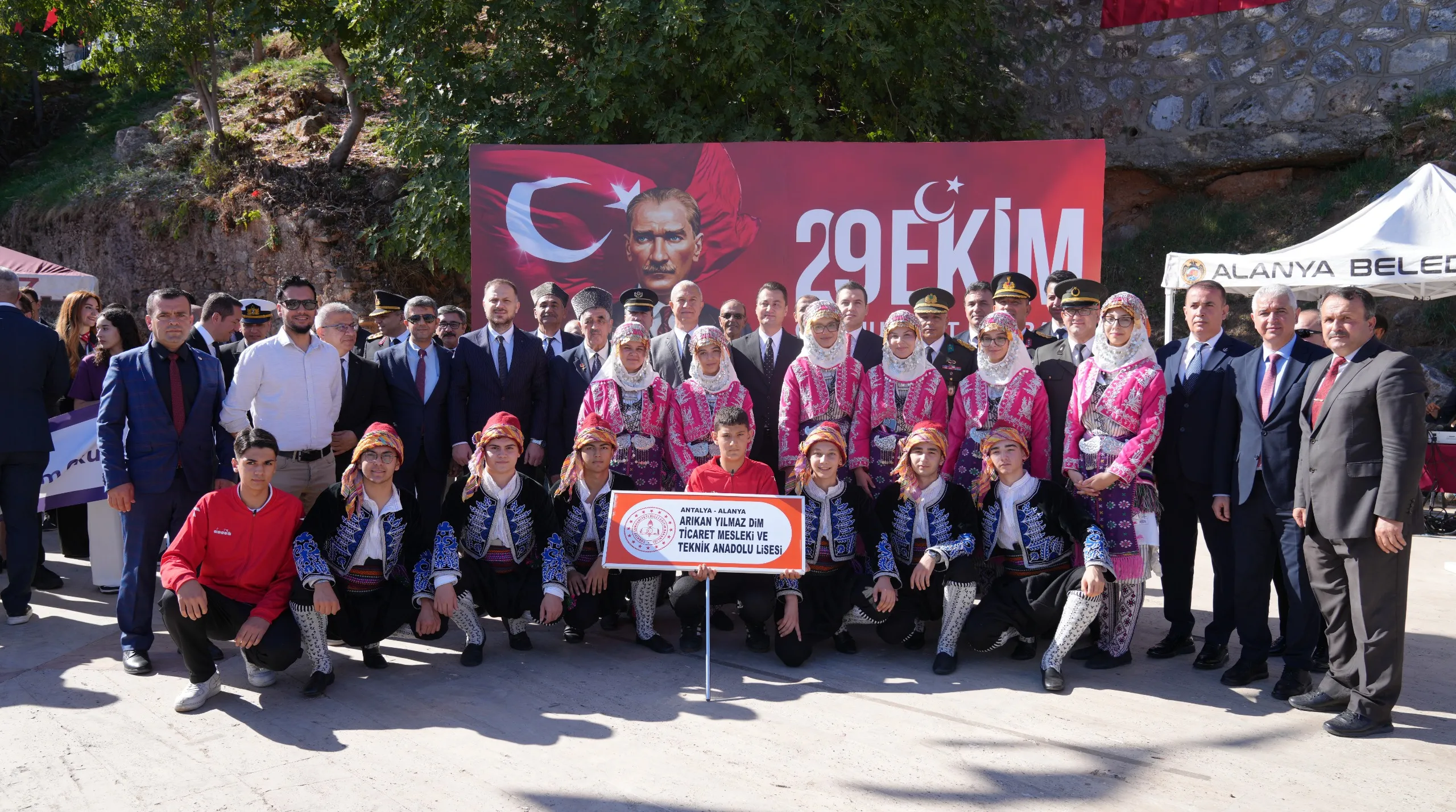 ALANYA’DA CUMHURİYET BAYRAMI COŞKUSU YAŞANDI