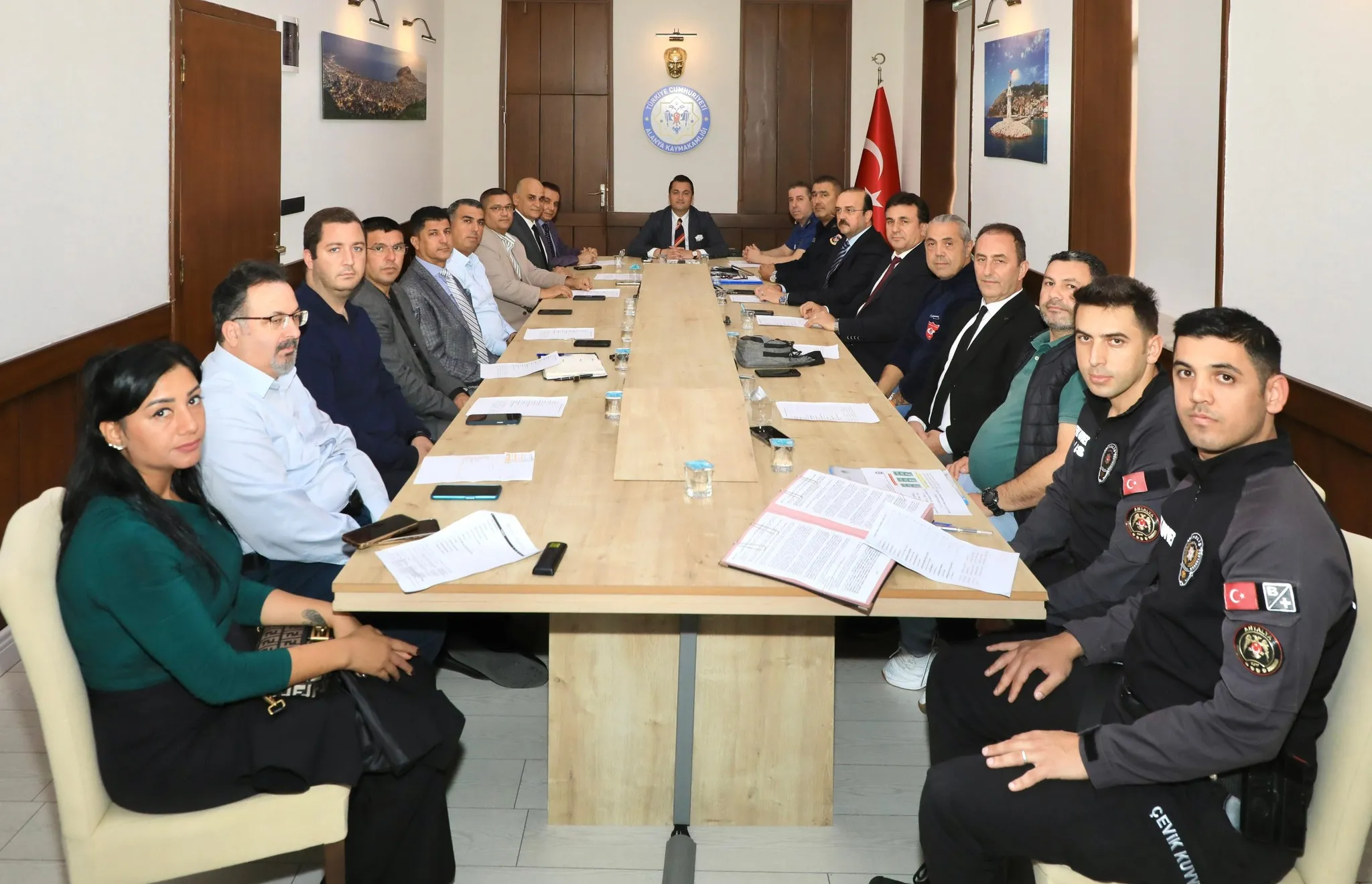 Alanya İlçe Spor Güvenlik Kurulu Toplantısı Gerçekleştirildi