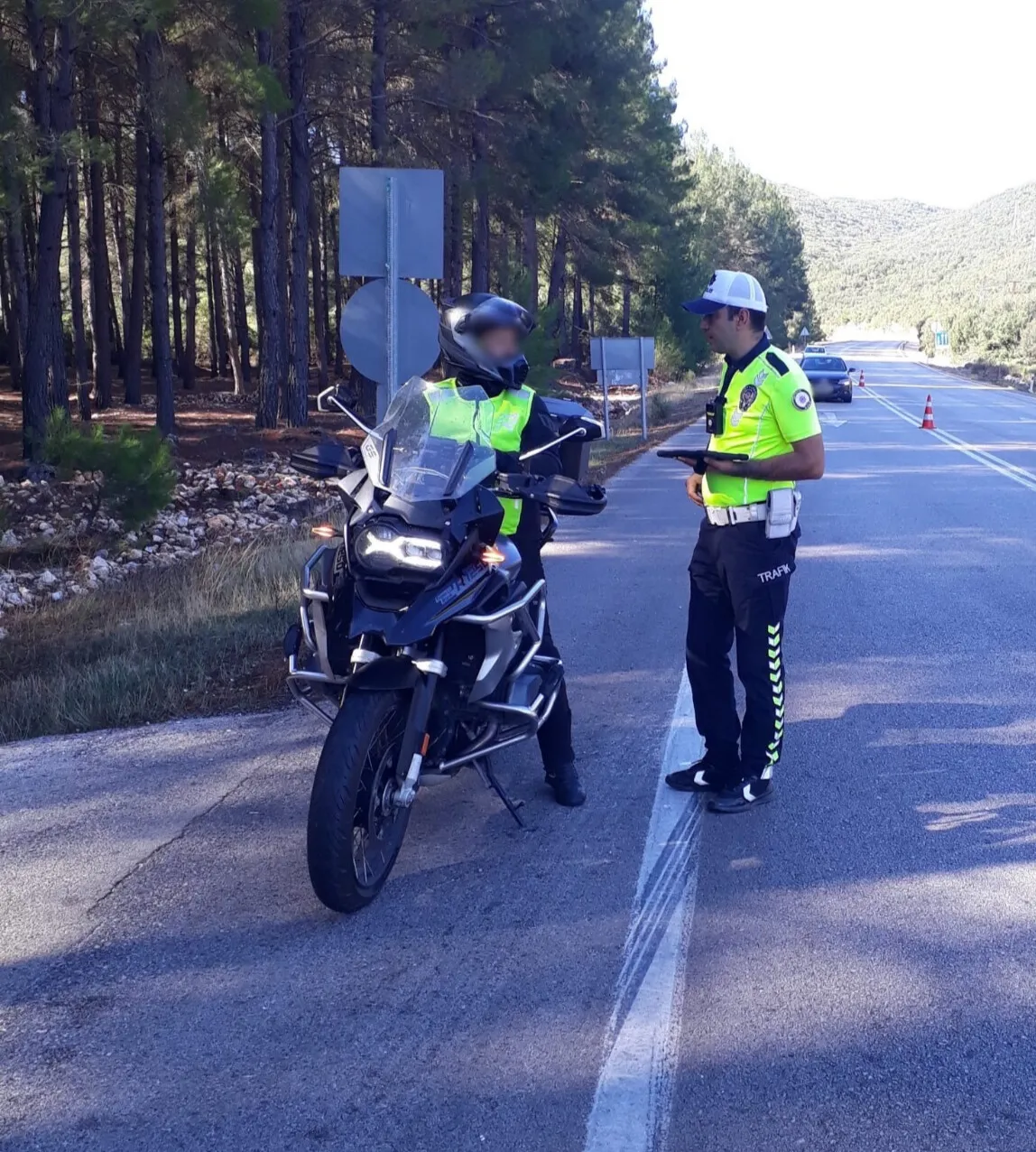 Alanya’da motosiklete binerken dikkat!