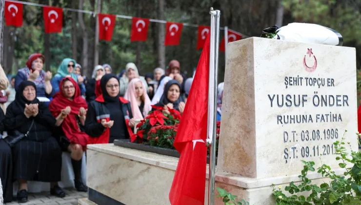 Alanyalı şehidimiz Yusuf Önder dualarla ANILDI