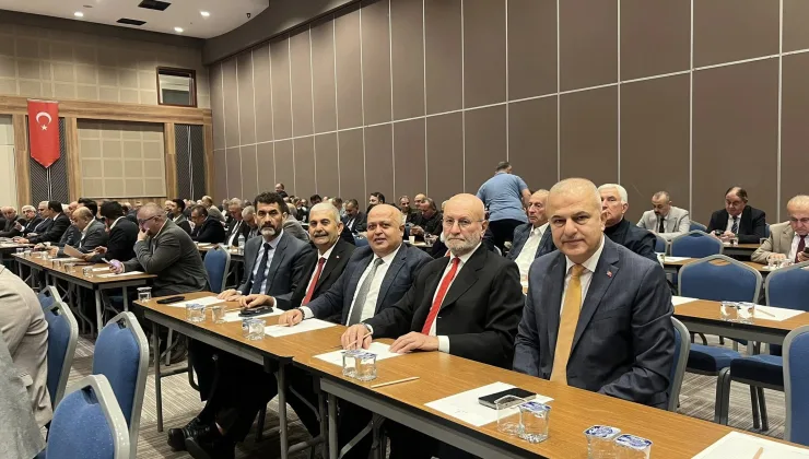 Alanya’nın başkanları Antalya’daki ‘Esnaf Toplantısı’na katıldı