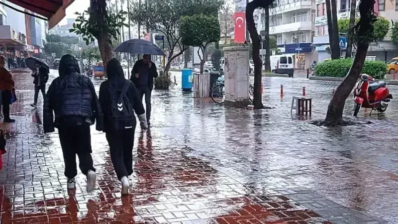 Alanya'ya sağanak yağış geliyor