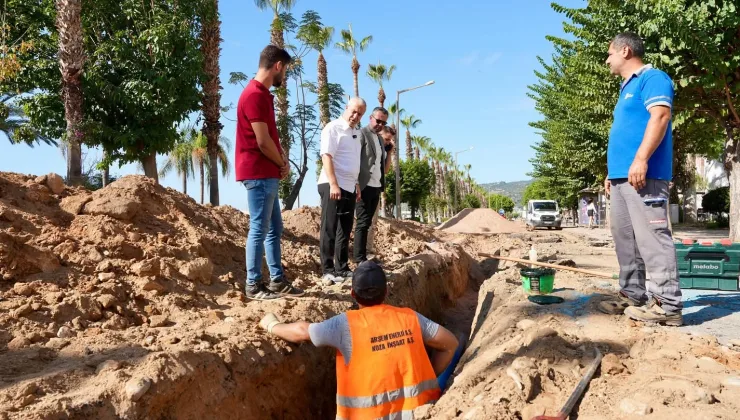 Başkan Özçelik’ten yerinde inceleme!