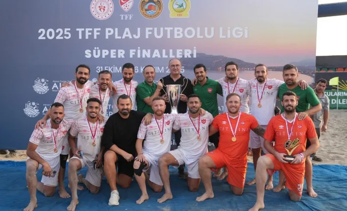 Cityline Alanya Belediyespor Türkiye şampiyonu oldu