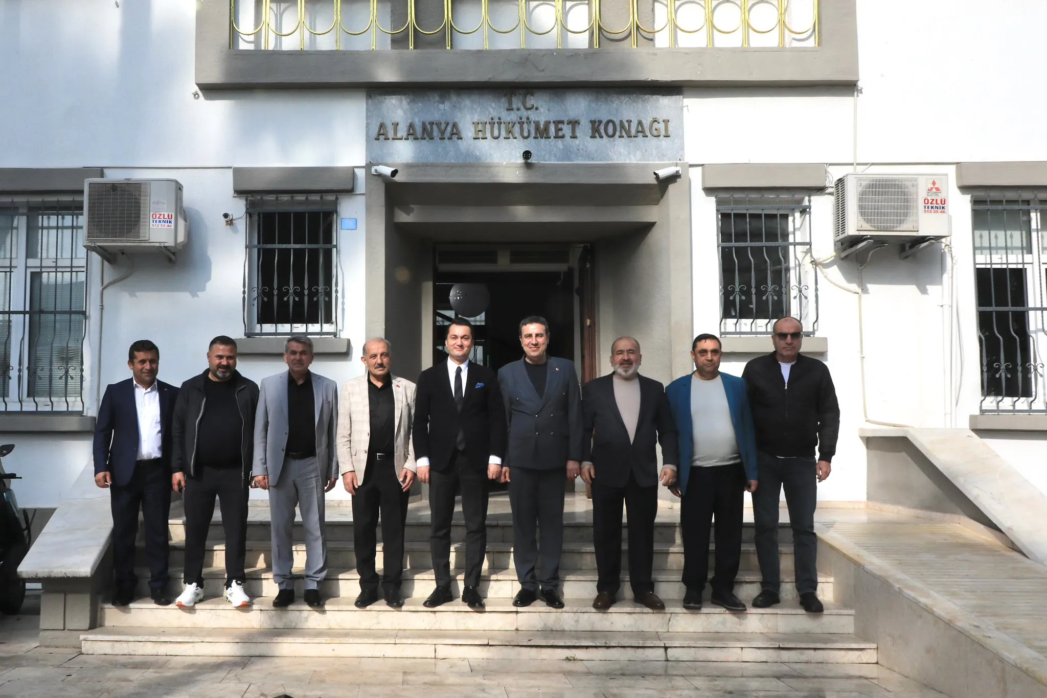 Kaymakam Öztürk'e Sivas'tan anlamlı ziyaret