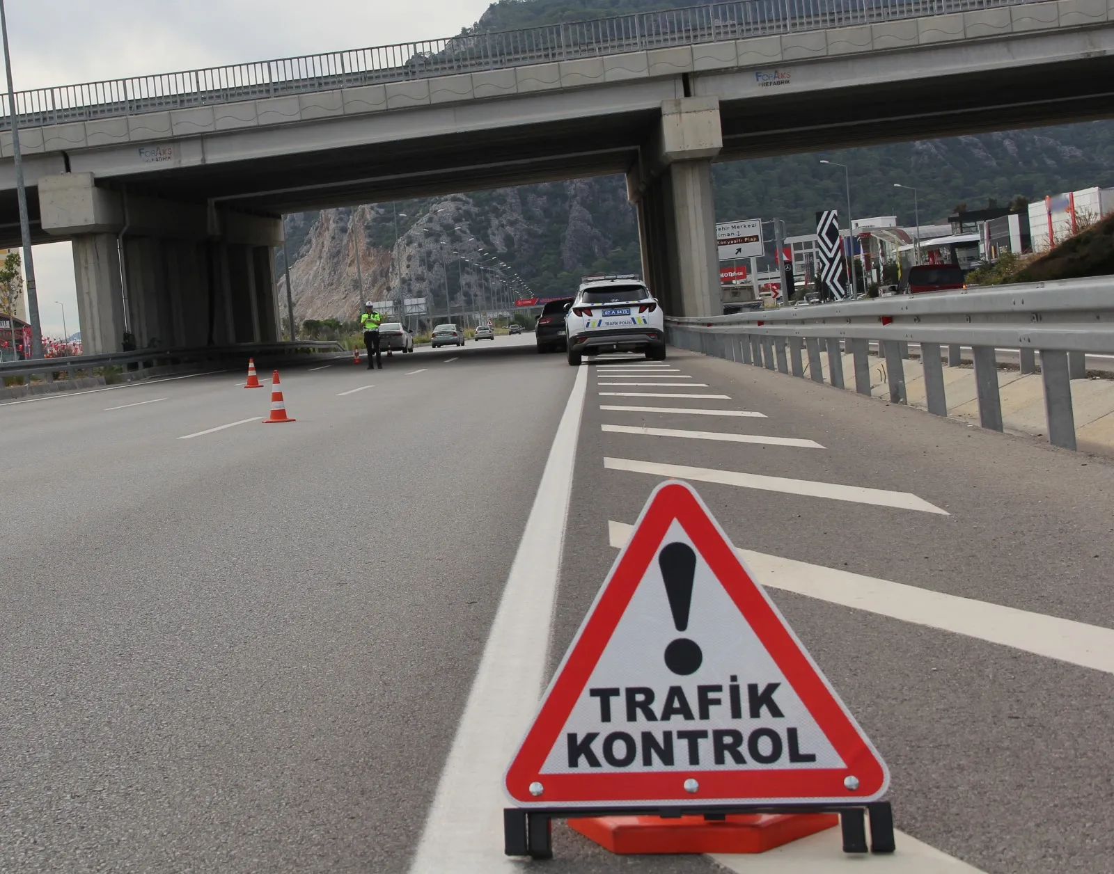 Son 1 haftada 65.372 araç ve sürücüsü kontrol edilmiş,