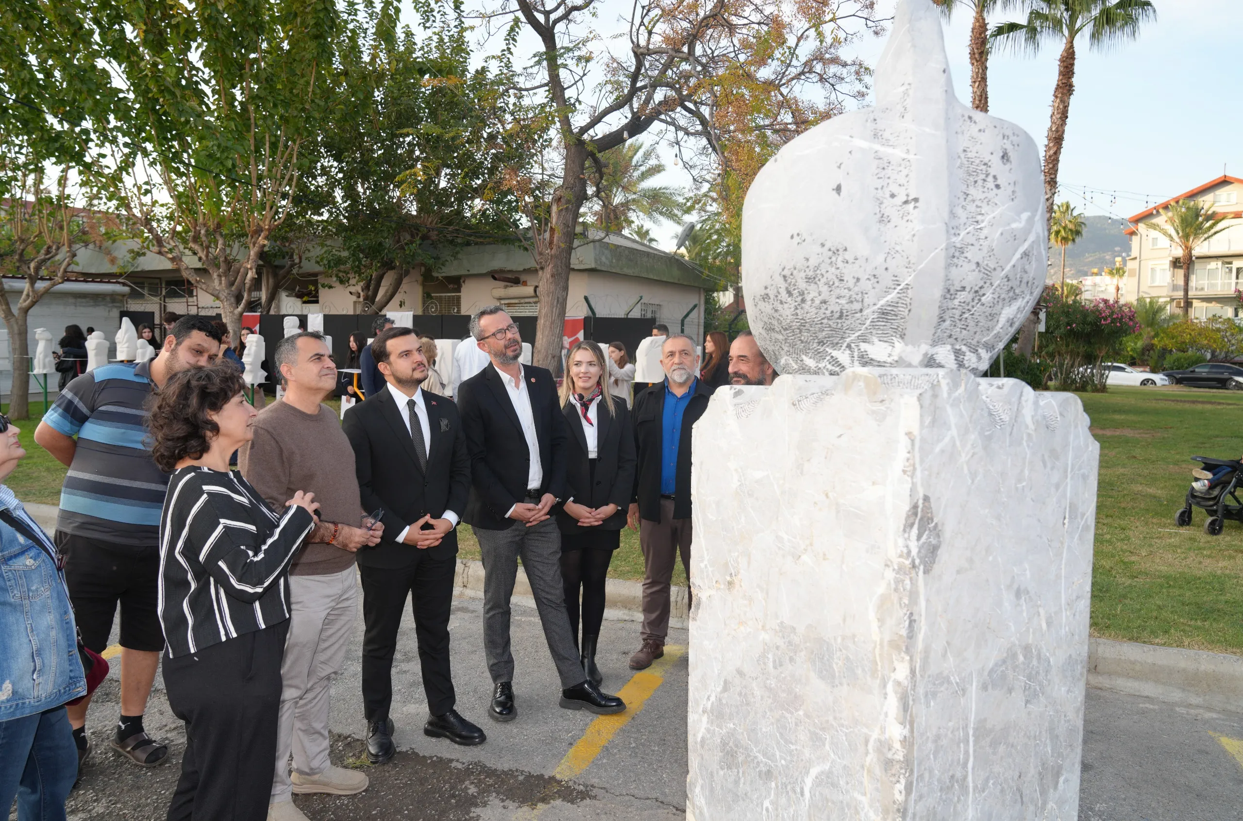 20. ULUSLARARASI ALANYA TAŞ HEYKEL SEMPOZYUMU TAMAMLANDI