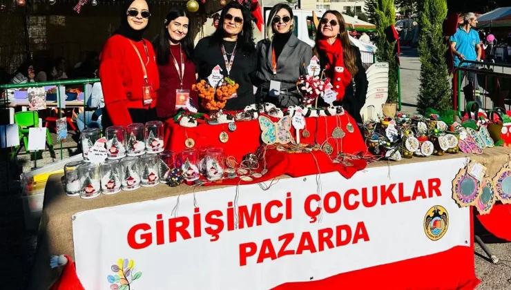 Alanya’da Girişimci Çocuklar’dan Taha Miraç’a anlamlı destek