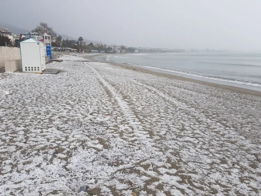 Alanya'da soğuktan her yer donacak