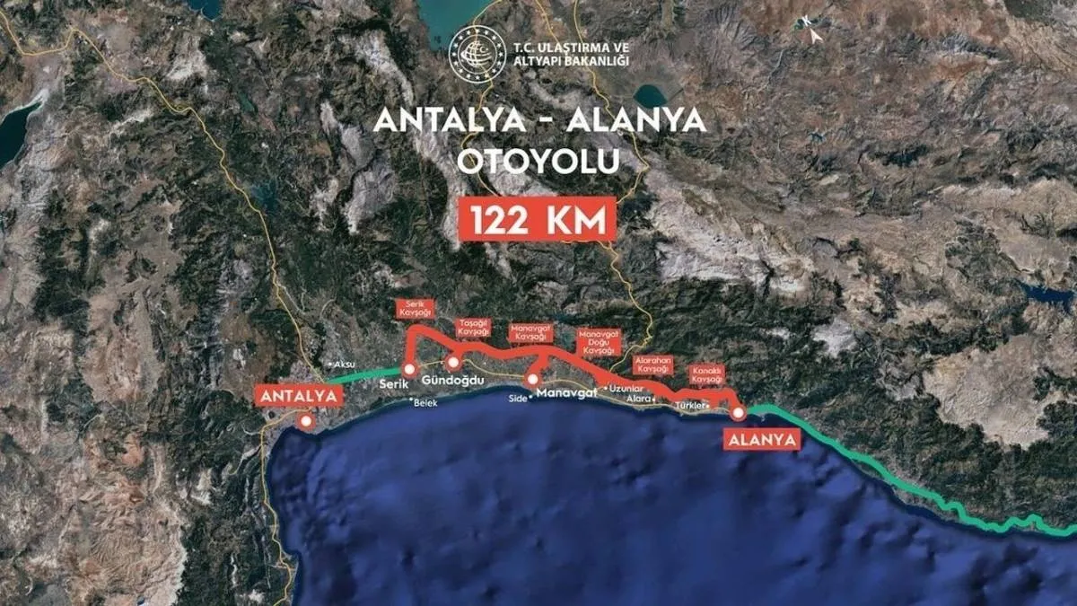 Antalya- Alanya yolunda ''akıllı kavşak' dönemi başlıyor