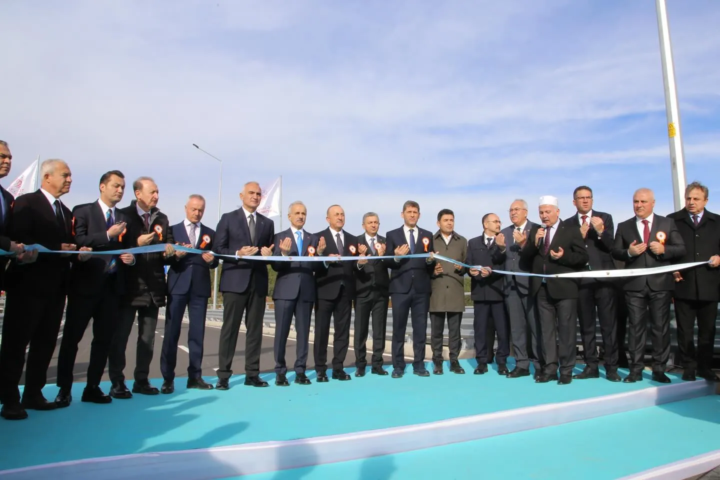 Doğu Çevre Yolu Alanya'da Dualarla Açıldı