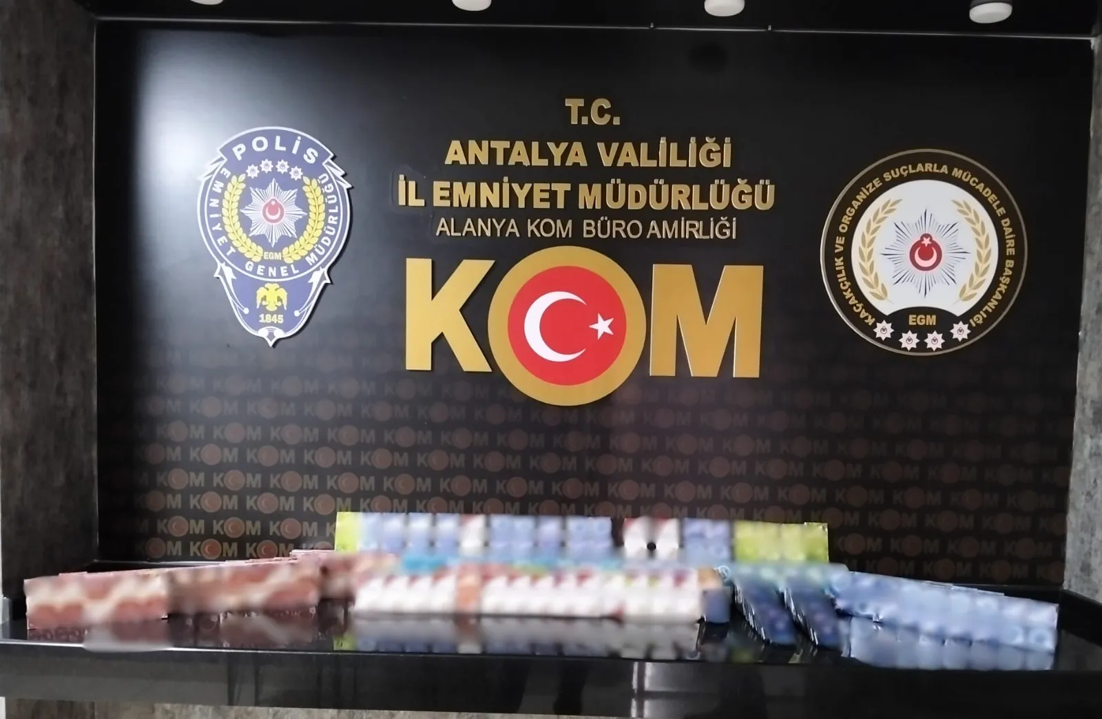 Kaçakçılık ve Organize Suçlarla Mücadele Şube Müdürlüğü'nce SON 1 HAFTADA Yapılan Çalışmalar