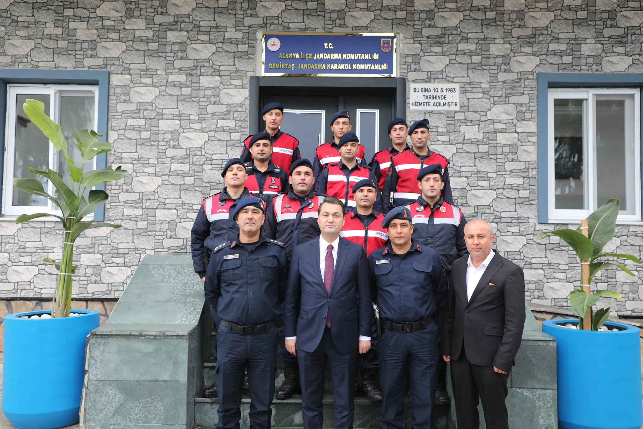 Kaymakam Öztürk’ten Demirtaş Jandarma’ya ZİYARET