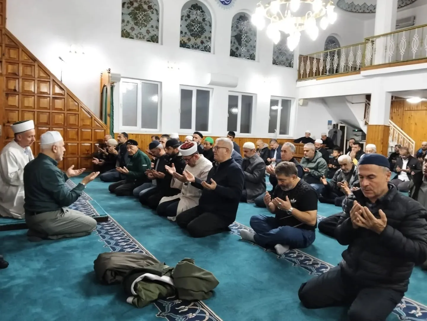 Müftü Seven sabah namazı programına katıldı