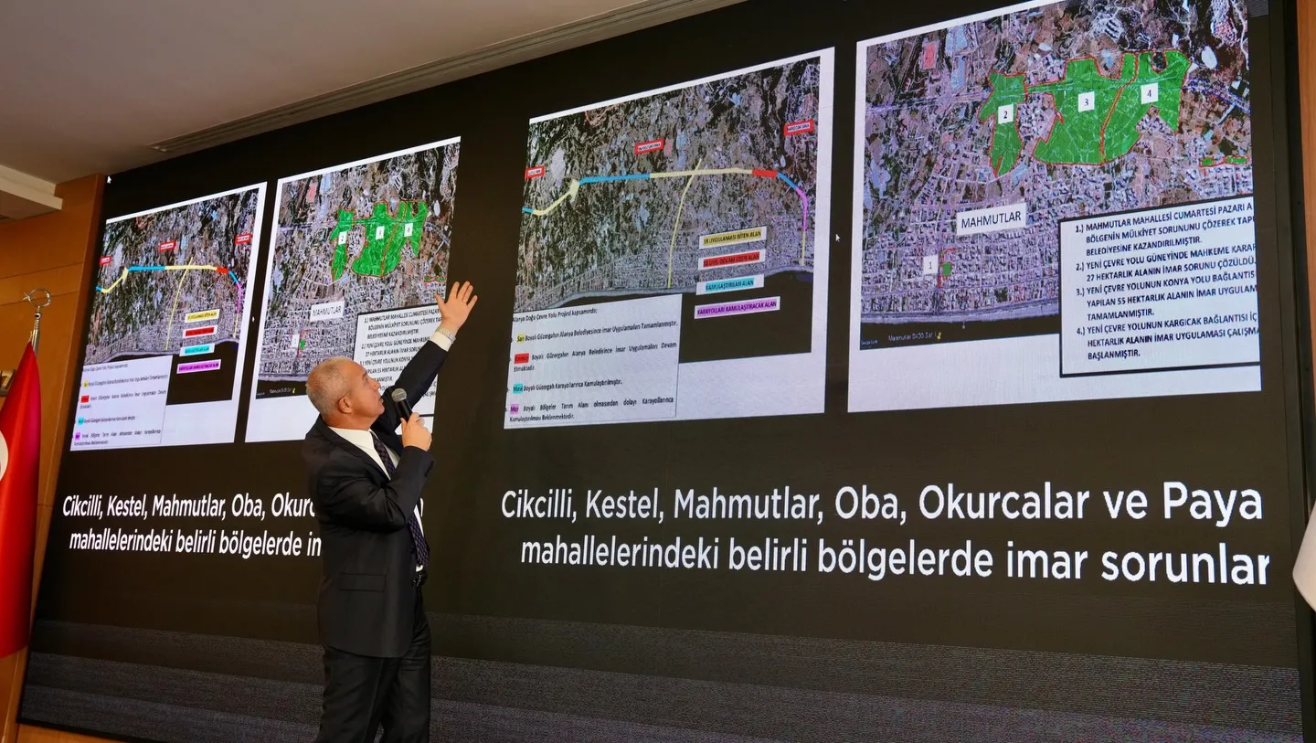 Alanya Meclisi'nde Başkan Özçelik’ten mali sunum