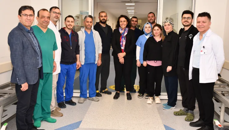 Alanya’da 288 sağlık çalışanından yılbaşı MESAİSİ