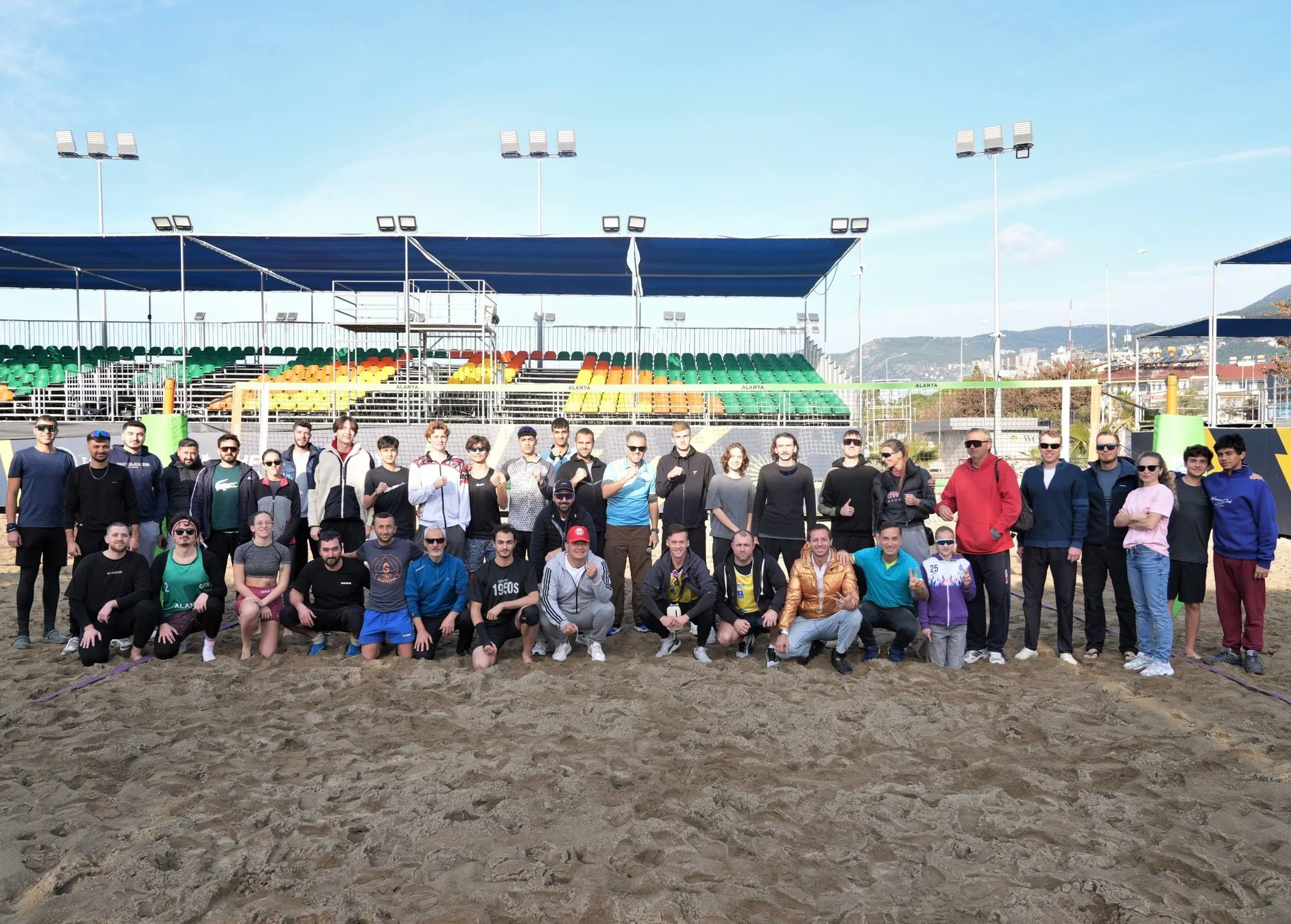 Alanya’da kumda şampiyonluk rüzgarı esiyor