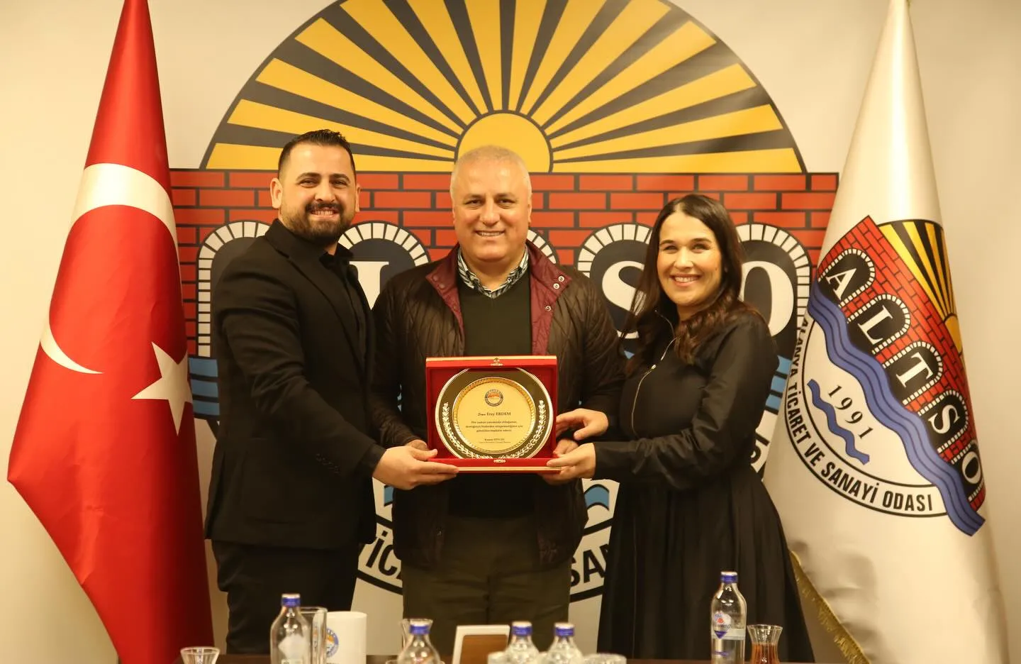 ALSEÖ Yönetiminden ALTSO Başkanı Erdem'e Ziyaret