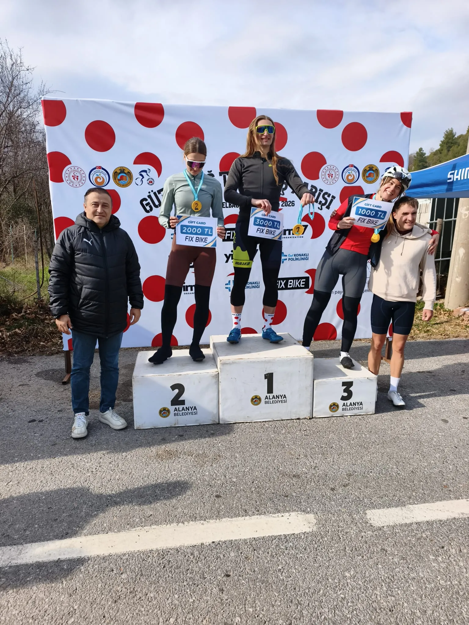 GÜZELBAĞ BİSİKLET TIRMANIŞ YARIŞI KONAKLI–GÜZELBAĞ GÜZERGÂHINDA GERÇEKLEŞTİRİLDİ