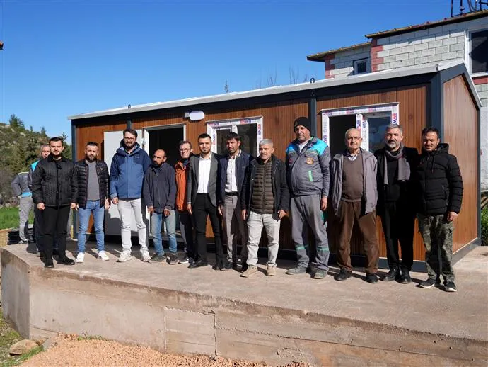 İHTİYAÇ SAHİBİ VATANDAŞA KONTEYNER EV DESTEĞİ