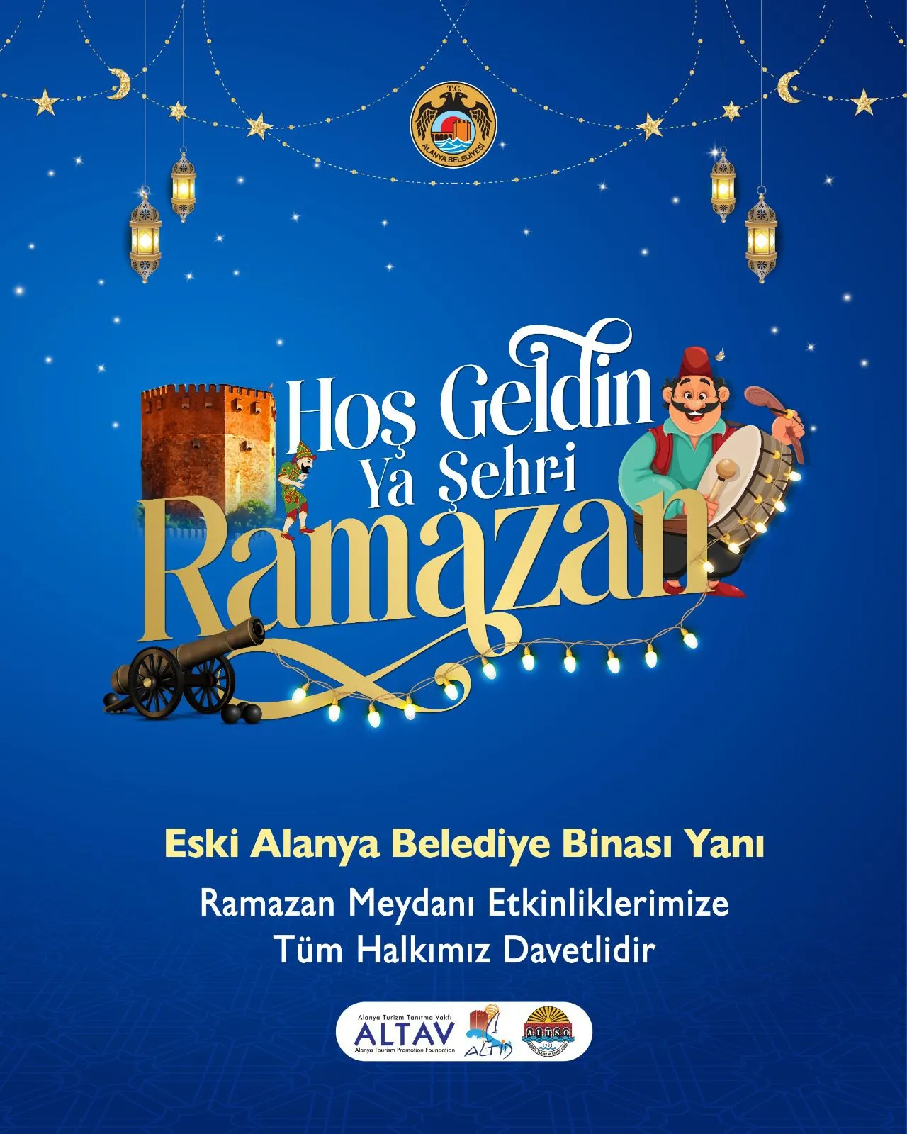 ALANYA'DA ON BİR AYIN SULTANI RAMAZAN’IN MANEVİYATI YAŞANACAK