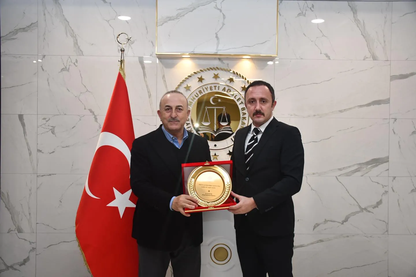 Başsavcı Öztürk, Milletvekili Çavuşoğlu ve Ak Parti Heyetini Ağırladı