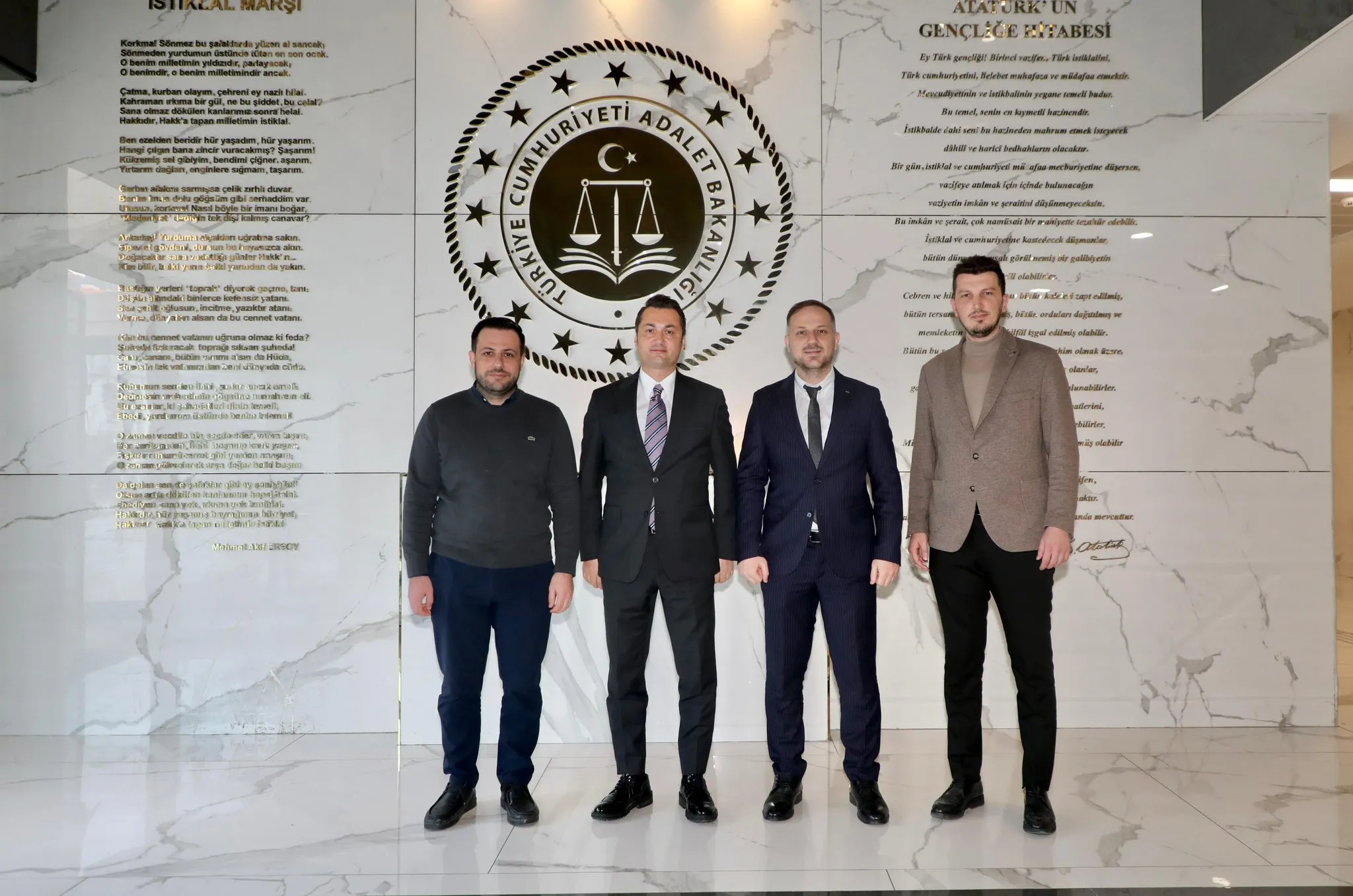 Kaymakam Öztürk', Baro Temsilcilerini ziyaret etti