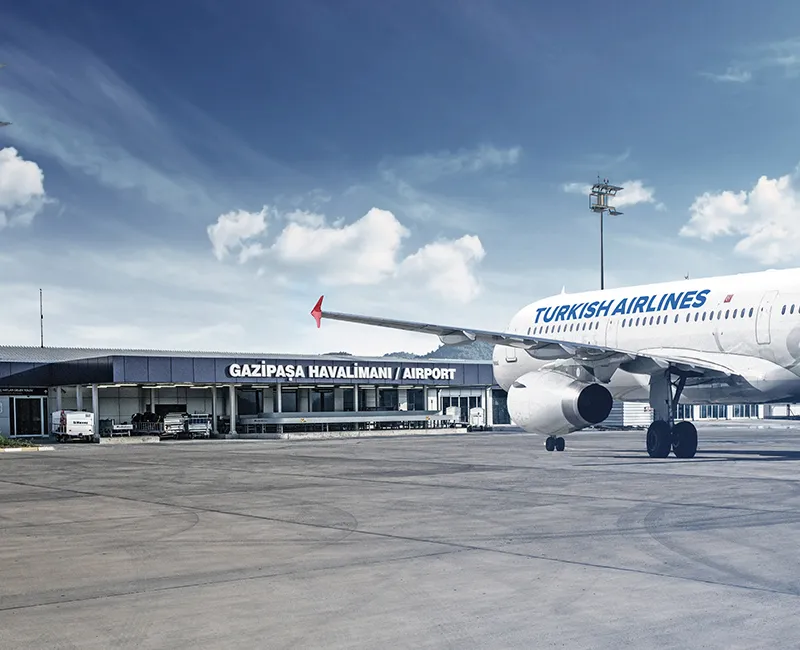 Ocak’ta Gazipaşa Havalimanı’nı 34 bin yolcu kullandı