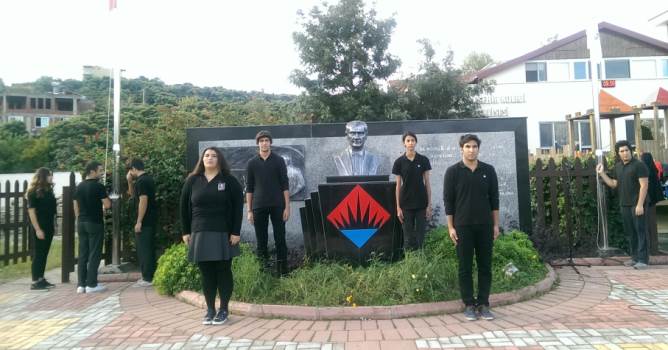 Alanya,Bahçeşehir,Kolej,Anma,Tören