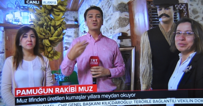 Alanya muzu farklı yüzüyle TRT'de tanıtıldı