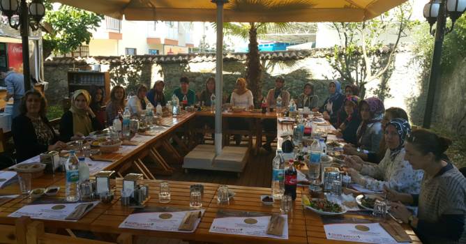  Bolu Dağı Mangal Evi'nde buluştular