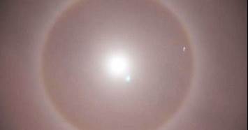 Güneşten görsel şölen