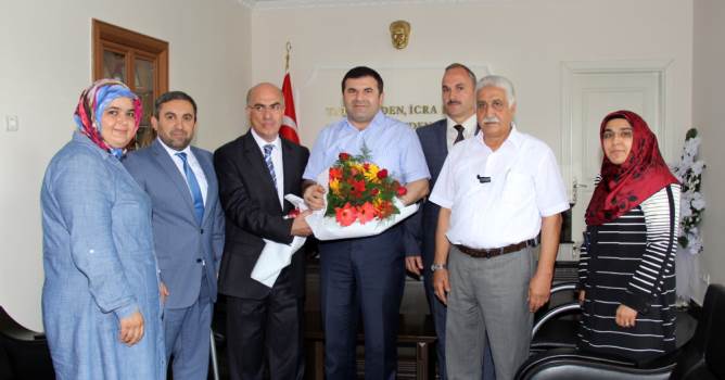  İlçe Müftülüğü'nden Kaymakam Tanrıseven'e ziyaret