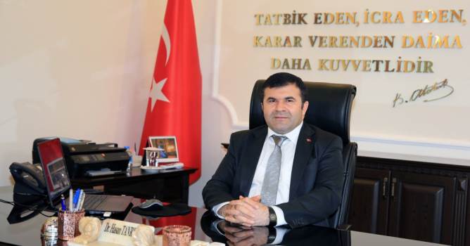  Kaymakam Tanrıseven'den 10 Kasım mesajı