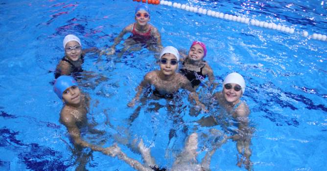  Olimpik havuza kışında ilgi büyük