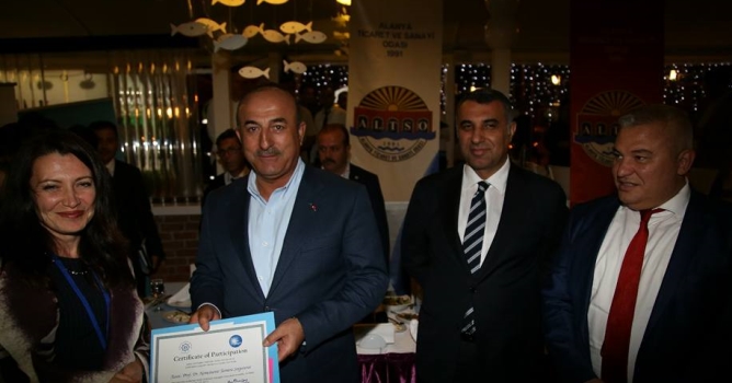 Onur konuğu Bakan Çavuşoğlu