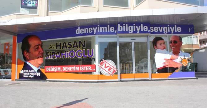 Sipahioğlu'nun yeni sloganı: 'Alanya geleceğini oyluyor!'