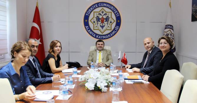  Tanrıseven, Sosyal Hizmet Kurumu Müdürleri ile buluştu