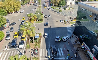 Alanya'da emniyetten drone destekli denetim