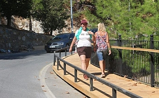 Alanya Belediyesi’nden tarihe konforlu yol