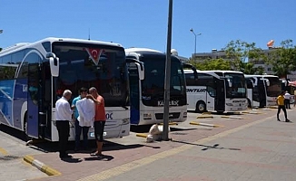 Alanya Otogarı’nda Rekor