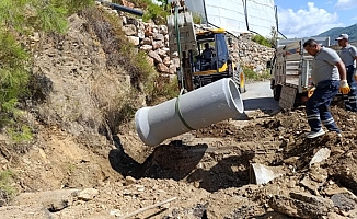 Alanya’da kırsal kanamme yolları kışa hazır