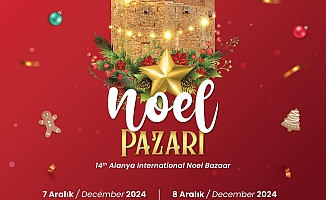 Alanya'da Noel Pazarı Kuruluyor