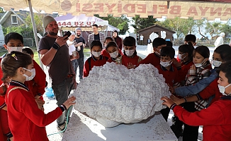 Alanya’da öğrenciler heykel sanatıyla tanışıyor